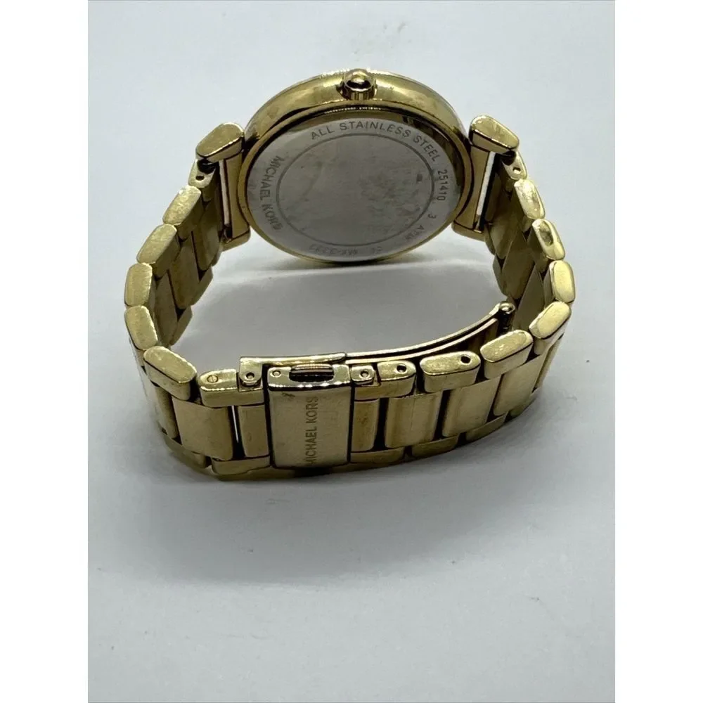 Michael Kors MK3332 Women's Gold Stainless Steel Analog Dial Quartz Watch JNA777